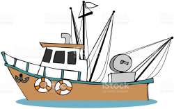 64+ Fishing Boat Clipart | ClipartLook