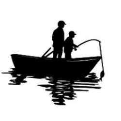 Father son fishing clipart 1 » Clipart Station
