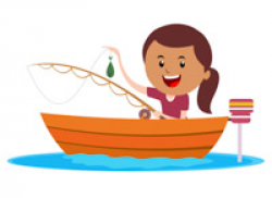 Girl Fishing Clipart | Free download best Girl Fishing Clipart on ...