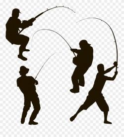 Graphic Library Download Fisherman Vector Sitting - Fishing Man ...