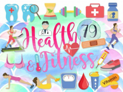79 Cute Health Clipart: \