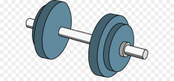 Fitness Cartoon clipart - Barbell, Exercise, Product ...