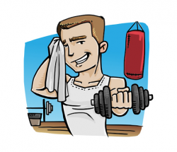 Free Fitness Man Cliparts, Download Free Clip Art, Free Clip ...