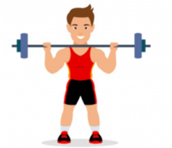 Sports Clipart - Free Weightlifting Clipart to Download