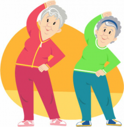Download for free 10 PNG Fitness clipart senior citizen top ...