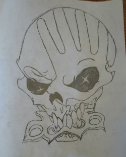 Five Finger Death Punch Skull logo. by Purplekedith on ...