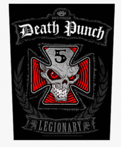 Details about FIVE FINGER DEATH PUNCH - LEGIONARY - BACK PATCH - BRAND NEW  - MUSIC BAND 0986