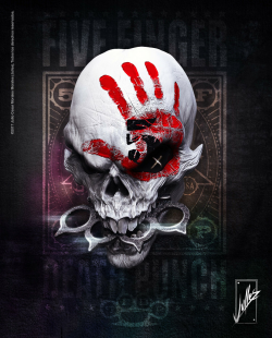ArtStation - Skull Five Finger Death Punch, Julles Modelado