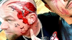 Photos: FIVE FINGER DEATH PUNCH\'s Ivan Moody Gets New Face ...