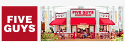 Five Guys Banner Partner - Foot Transparent PNG - 1000x275 ...