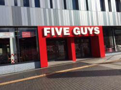 Outside - Picture of Five Guys Burgers & Fries, Liverpool ...