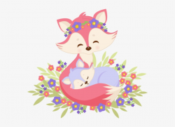 Phoenix Flag Clipart Baby Boy - Cute Girl Fox On Clipart - Free ...