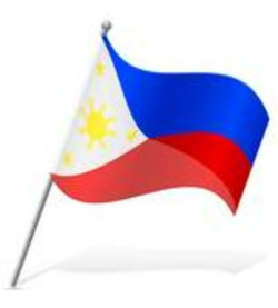 Philippine Flag Clip Art - Royalty Free - GoGraph