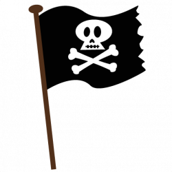 Pirate flag clipart 3 - ClipartBarn