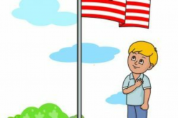 School with flag clipart 5 » Clipart Portal
