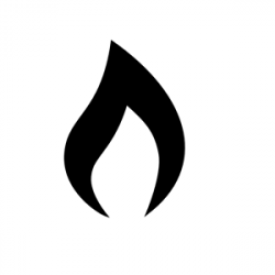 Black Flame clipart, cliparts of Black Flame free download ...