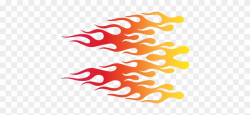 Printed Vinyl Racing Flames Clipart (#2702975) - PinClipart