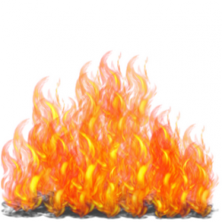 Flame clipart realistic fire flame, Flame realistic fire ...