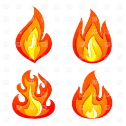 Simple Fire Clipart