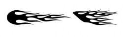 Flames tribal flame free clipart - Clipartix