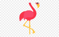 Flamingo Clipart Clear Background - Flamingo Vector No Background ...