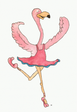 Dancing flamingo clipart 4 » Clipart Portal
