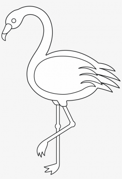 Flamingo Clipart Outline Collection - Edre Pink Flamingos ...