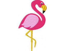 Flamingo Clipart Black And White | Free download best Flamingo ...