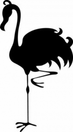 Flamingo Clipart Image - Silhouette of a Flamingo - ClipArt Best ...