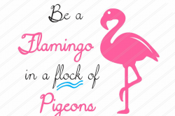 Flamingo SVG, Flamingo Clipart, Zoo SVG,Animal Svg, Beach