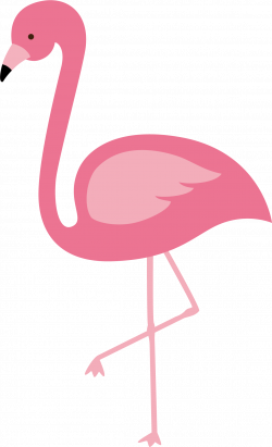 Flamingo Clipart Pink Flamingo - Vector Flamingo Png Transparent Png ...