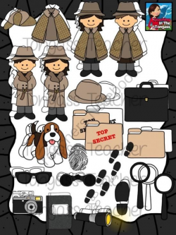Detective Clipart Bundle from tongassteacher on ...