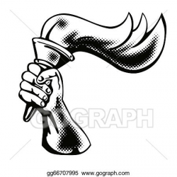 Torch clipart hand holding torch, Torch hand holding torch ...