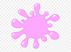 Slime Light Pink Clip Art At Vector Clip Art - Yellow Colour ...