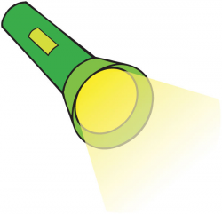 Shining Flashlight Clipart