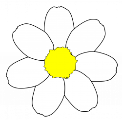 Free Daisy Flower Outline, Download Free Clip Art, Free Clip Art on ...