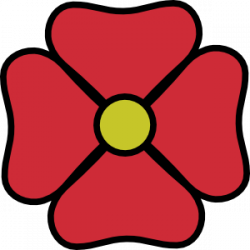 Red Flower Clip Art at Clker.com - vector clip art online, royalty ...