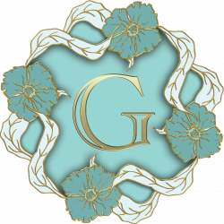 Flower Theme Capital Letter G transparent PNG - StickPNG