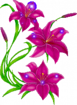 Free Animated Flowers Gifs, Free Flower Animations and Clipart