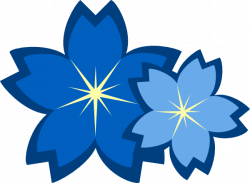 Blue Flowers Clip Art at Clker.com - vector clip art online, royalty ...