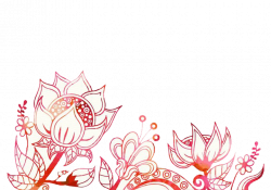 Flower vector royalty free boho - RR collections