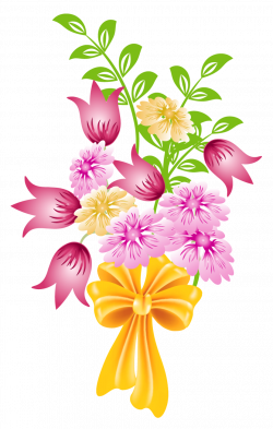 Pin by Terri on CLIPART | Pinterest | Flowers, Spring flower bouquet ...