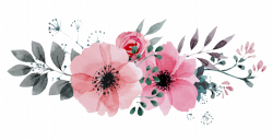 Burgundy watercolor flower jpg freeuse stock on gold background - RR ...