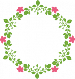 logo flowers circles - Sticker by Chella Michelle