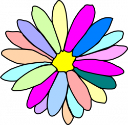 Colorful Flower Clip Art at Clker.com - vector clip art online ...
