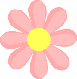 Cute Flower Pink Clip Art at Clker.com - vector clip art online ...