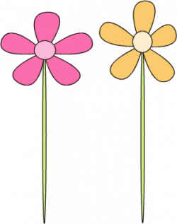 Flower Stem Cute Clipart