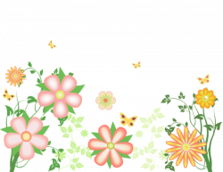 Download decorative flowers free transparent clipart png photo | TOPpng