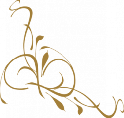 Gold Flower Clipart