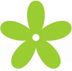 Green Flower Free Clipart